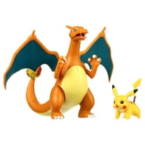 Pokémon Battle Figure 2 Pack - Features 4.5-inch Charizard and 2-inch Pikachu Battle Figures