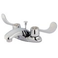 thumbnail image 1 of Kingston Brass KB621ADA Robinet de Lavabo 4 Po. Simple Poignée en Laiton, Chrome, 1 of 1