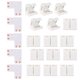 thumbnail image 4 of Tiras de luces LED, 10 unidades, adaptador para conector PCB 3528, color blanco, 4 of 6