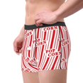 thumbnail image 4 of Balery Popcorn 1 Men's Boxer Briefs, Soft and Breathable Cotton Underwear with nylon Waistband-X-Large, 4 of 9