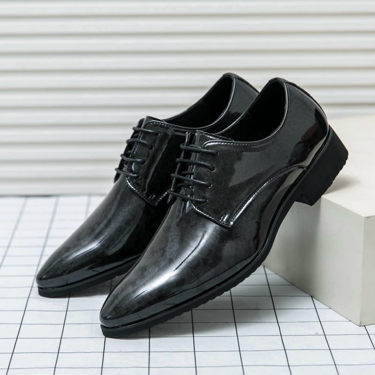 Men\'s Lace-Up Oxford Dress Shoes Business Casual Office MeMoride Men main image 2