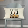 thumbnail image 4 of Guanhe 2Pcs Pillowcase Thanksgiving Decorations Clearance Decorative & Throw Pillow Covers for Indoor Outdoor Living Room Sofa Patio Funiture Garden, 4 of 6