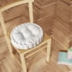 thumbnail image 5 of Cojines para silla, cojín de grano de maíz, cojín grueso hecho a mano, cojín de tatami, cojín de pana para asiento de silla, 5 of 6