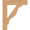 thumbnail image 3 of Ekena Millwork 5 1/2"W x 30"D x 36"H Funston Block Smooth Bracket, Western Red Cedar, 3 of 4