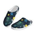 thumbnail image 2 of Kdxio Space and Animals Women's Men's Slippers Plush Slip-On House Slipper for Winter Indoor Soft Cushion Non-slip Fluffy Slides Slippers-37/38, 2 of 7