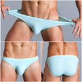 thumbnail image 4 of Ropa Interior Juvenil Calzoncillos De Seda De Hielo Ultrafinas Transparentes De Color Sólido Sexy Para Hombrepangjing, 4 of 4
