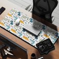 thumbnail image 2 of Long Mouse Pads for Desk,Colorful Dinosaurs Cacti Roar Pattern Desk Mats on Top Of Desks, Desk Mouse Pad Extra Large with 3mm Non-Slip Base and Stitched Edge for Gaming,Office,Work,Home 35.4"x15.7", 2 of 6