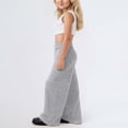 thumbnail image 5 of RMGVDSD Sweatpants for Girls Athletic Casual Pants Back to School Pants Loose Fit Comfortable Jogger Trousers Elastic Waist Everyday Slacks 5-6 Years, 5 of 8