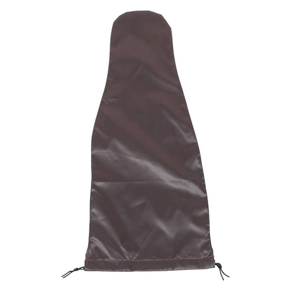 KALLORY Cello Cover Silk Sleeve Coffee 1Pcs 56.3X27.2X12.2In