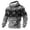 Grey, variant on HXWCHs Western Aztec Print Long Sleeve Hooded Sweatshirt with Front Pocket for Men Casual Streetwear Outdoor Wear M Green