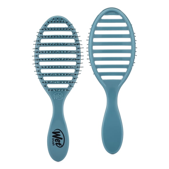 Wet Brush Speed Dry Hair Brush Artic Blue - Vented Design and Ultra Soft HeatFlex Bristles Are Blow Dry Safe With Ergonomic Handle Manages Tangle and Uncontrollable Hair - Pain-Free Hair Accessories