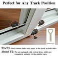 Sliding Window Locks Adjustable Security Window Lock Window Stoppers ...