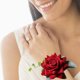 thumbnail image 4 of 2 juegos, flor de muñeca de boda, flor de muñeca de rosa de dama de honor, adecuado para celebraciones de aniversario de boda, bailes, fiestas, decoración del hogar., 4 of 5