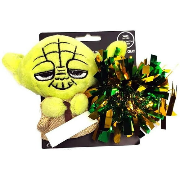 Silver Paw Star Wars Yoda Cat Toy