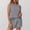 Grey, variant on MAIHAN Women Summer Outfits Women Clothing Shirt and Shorts Set Shorts Set 2 Piece Outfit for Casual and Summer Wear