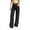 Black, variant on Juniors Cargo Pants for Women Straight Leg Streetwear Button Mid Rise Hiking Trousers with Multi Pockets(Small,Beige)