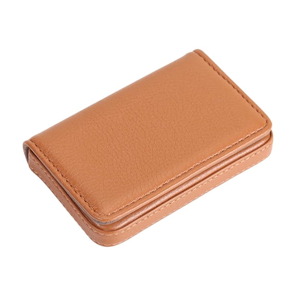 Magnetic Business Card Holder, Slim Card Holder Wallet with Secure Snap Closure, Large Capacity Portable Organizer for Credit Cards & IDs, Perfect for Home Office Travel & Gift