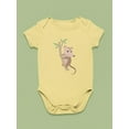 thumbnail image 3 of Cute Opossum On A Tree Branch Bodysuit Infant -Image by Shutterstock,  6 Months, 3 of 4