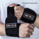 thumbnail image 2 of Muñequera deportiva presurizada para flexiones, tirador fuerte, protector de manos para fitness, correa de muñeca, correa de potencia para levantamiento de pesas, vendaje para la boca, 2 of 5