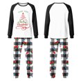 thumbnail image 4 of Grblisyd Family Christmas Loungewear Matching Sets Xmas Tree Print Christmas Matching Jammies for Adults and Kids Holiday Sleepwear Set, 4 of 4