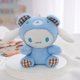 thumbnail image 1 of Sanrio-Llavero de peluche de Hello Kitty, colgante de Animal de dibujos animados, decoración de mochila, My Melody, Kuromi, Cinnamoroll, conejo Fivean unisex, 1 of 2