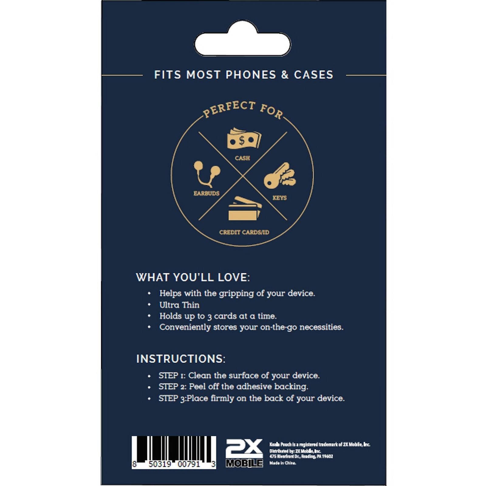 Koalapouch 3001329 Assorted Cell Phone Wallet for All Smartphones - Case of 20