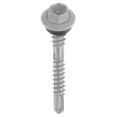 thumbnail image 2 of Teks 21472 #12 x 1-1/2 in. HEX WASHER HEAD DRILL PT METAL-TO-WOOD ELITE ROOFING SCREWS 75CT, 2 of 3