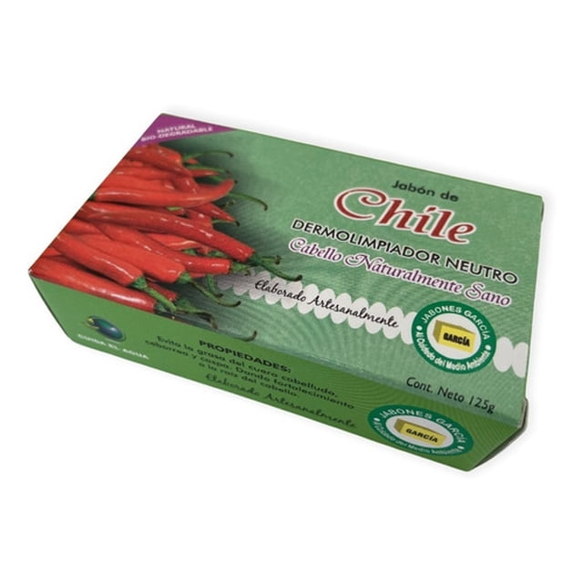 Jabón García De Chile 1 Pieza 125g Ecológico Biodegradable Jabón García Original