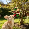 thumbnail image 4 of Rabbit Chew Toys for Teeth - Natural Wooden Pet Hanging Toy for Small Animals, Guinea Pigs & Hamsters - 8.3" x 5.1" Cage Accessories for Grinding & Biting, 4 of 4