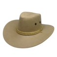 thumbnail image 4 of Washranp Trilby Cap Cowboy Style Adjustable Wide Brim Jazz Cap Costume Accessory for Horse Riding, 4 of 6