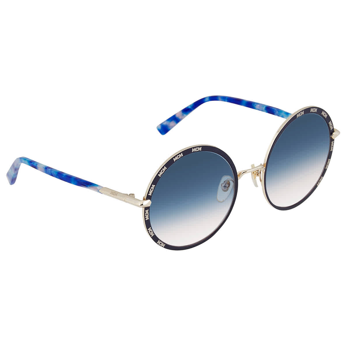 Mcm round Blue sunglasses The Luna x Women main image 3