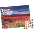 thumbnail image 3 of 300-Piece Calm Jigsaw Puzzle and Storage Bag, You Are Enough, 3 of 9