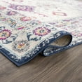 thumbnail image 5 of Hauteloom Tigris Collection Barley Bohemian Rustic Living Room Bedroom Area Rug - Vintage Distressed - Turkish Farmhouse Southwestern Aztec Pattern - Off White, Yellow, Orange - 6'7" x 9', 5 of 7