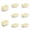 Yellow, variant on Ice Maker Mold, Stackable Ice Cubes Storage Container Set, 6 Cubes Per Tray Easy Release Flexible Ice Cube Tray with Lid for Whiskey Drinks 4-10PC