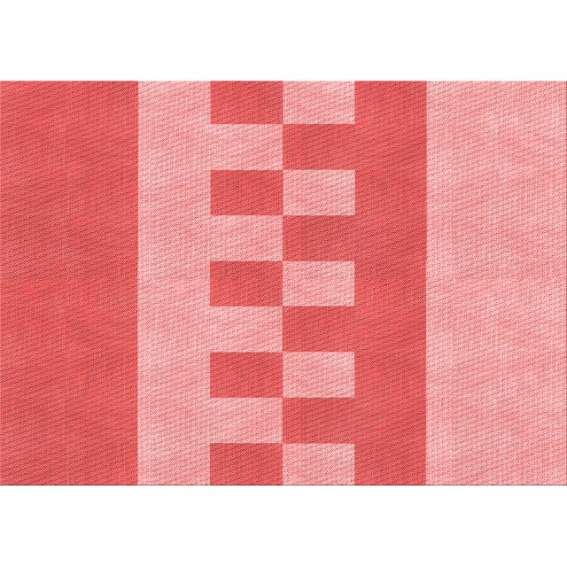 Ahgly Company Machine Washable Indoor Rectangle Transitional Light Coral Pink Area Rugs, 2' x 3'