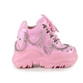 thumbnail image 2 of Anthony Wang WTF Space Candy Platform Sneakers with Chain and Stud Design, 2 of 4