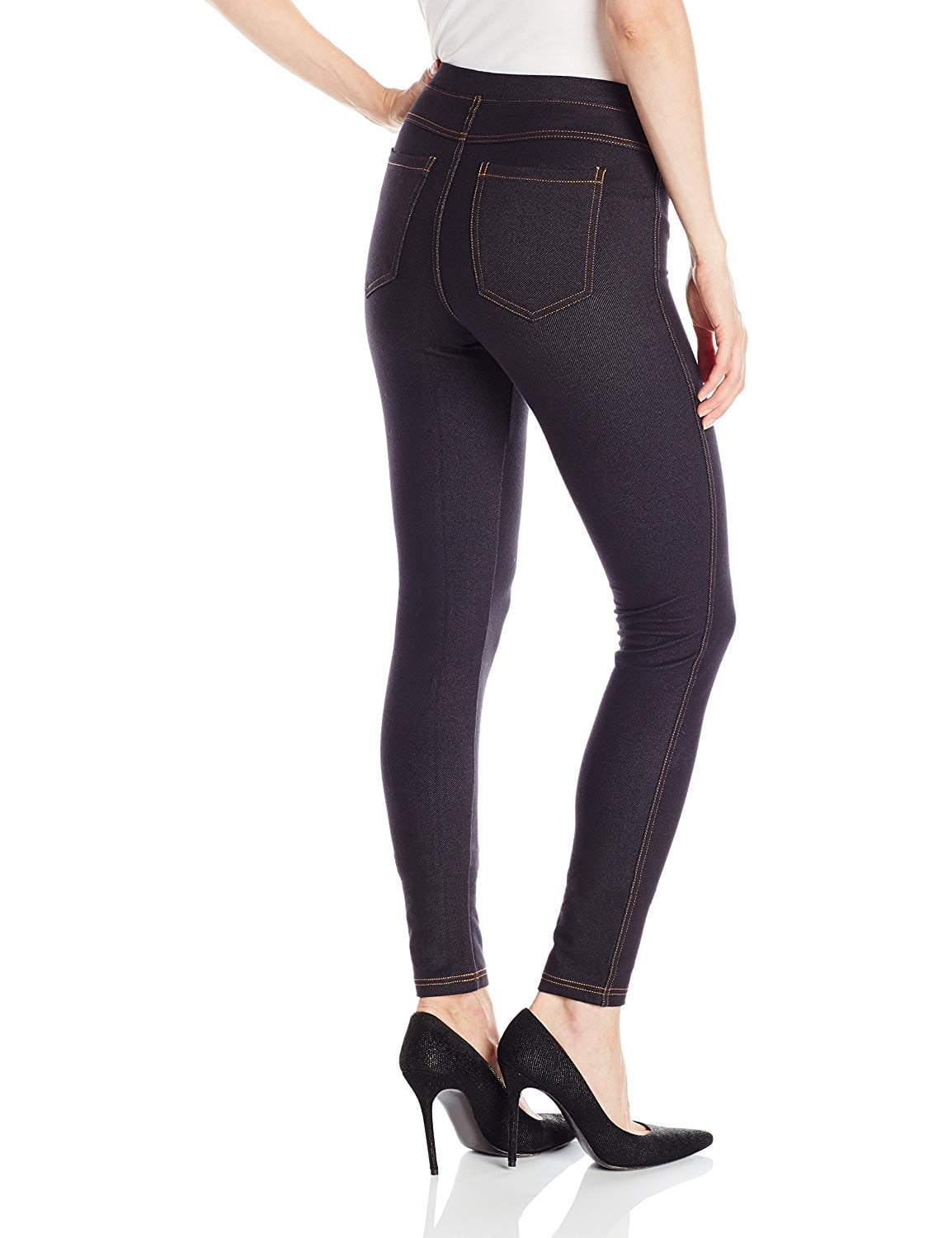 No Nonsense Leggings, Dark Denim, L