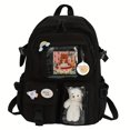thumbnail image 3 of Mochila De Viaje Para Mujer, Mochila Escolar Universitaria Impermeable Con Varios Bolsillos Para Mujer, Bolso Transparente, Refuerzo De Mochila Para Ordenador Portátil De Gran Capacidad, 3 of 4