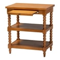 thumbnail image 2 of Baxton Studio Imogene Retro-Modern Walnut Brown Finished Wood End Table, 2 of 10