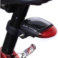 thumbnail image 4 of Luz trasera roja de 2 LED para bicicleta recargable con energía solar, 4 of 6