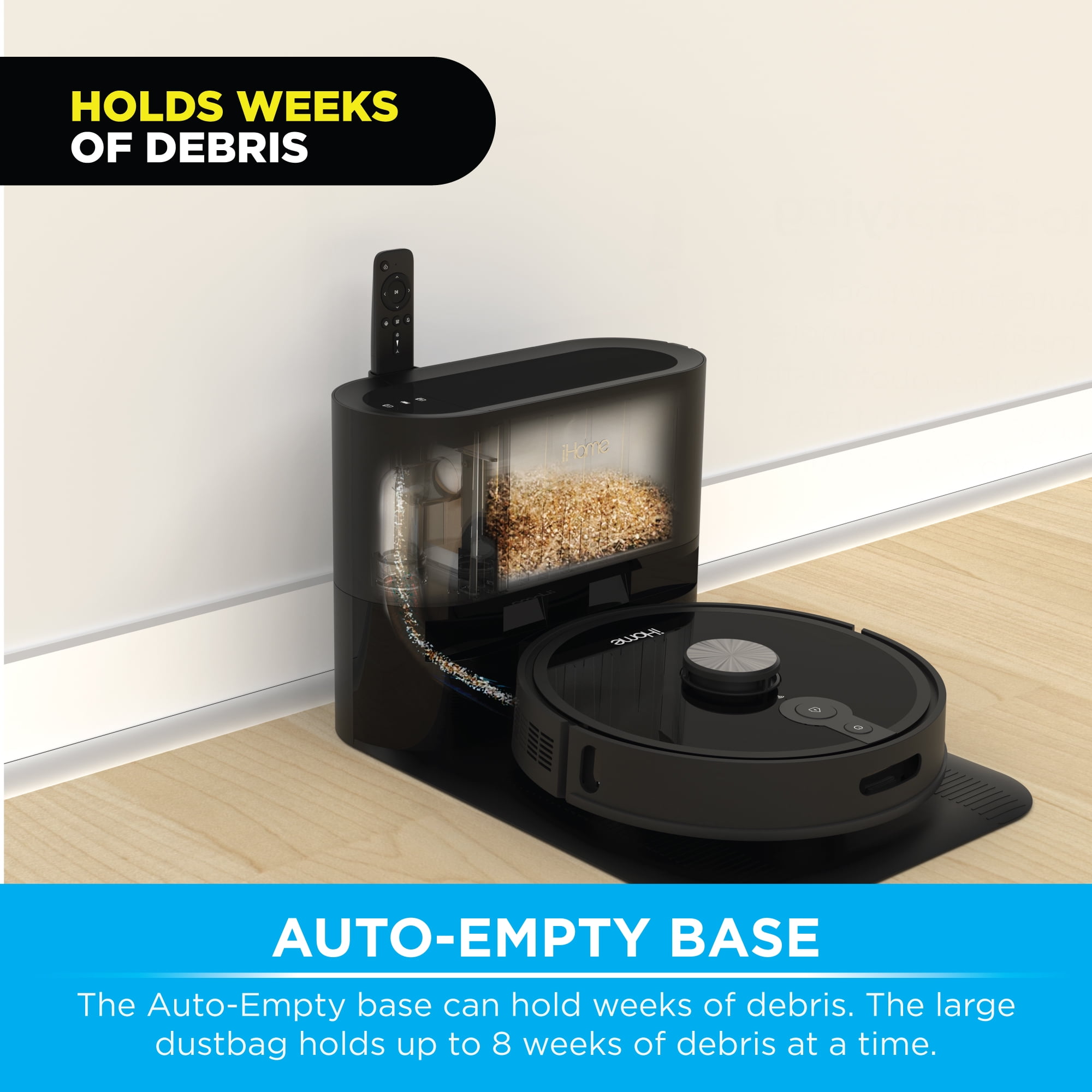 iHome AutoVac Nova S1 Pro Robot Vacuum - Thumbnail 2