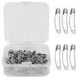 thumbnail image 3 of (2 pack) Hello Hobby Size 1 Curved Nickel-Plated Steel Safety Pins (50 Count), 3 of 5