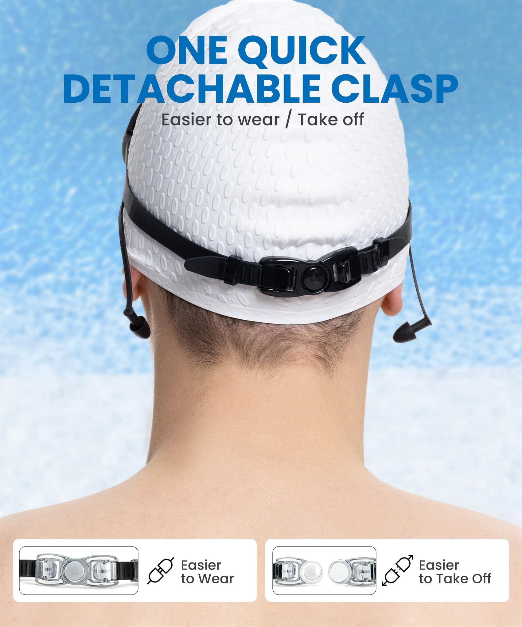 Mapskey Swimming Goggles for Adult Men Women ,No Leaking Leakproof Wide Angle Shatterproof Lenses with UV400 Protection Anti-Fog