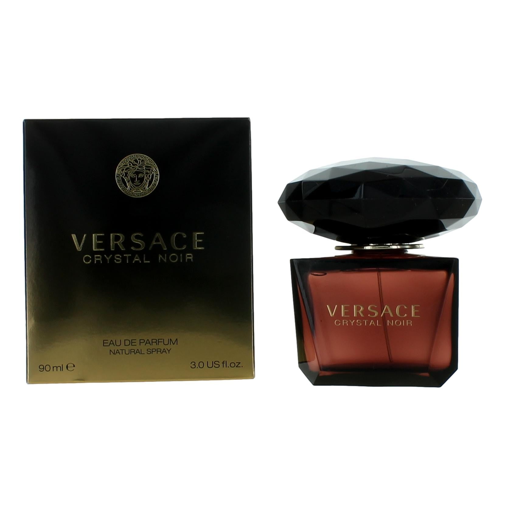 VERSACEクリスタルノワール Versace, Eau De Toilette Spray, 3 Oz, Perfume for Women - Walmart.com
