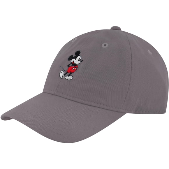 Dad Hat Concept One Disney Mickey Mouse bordado en gris