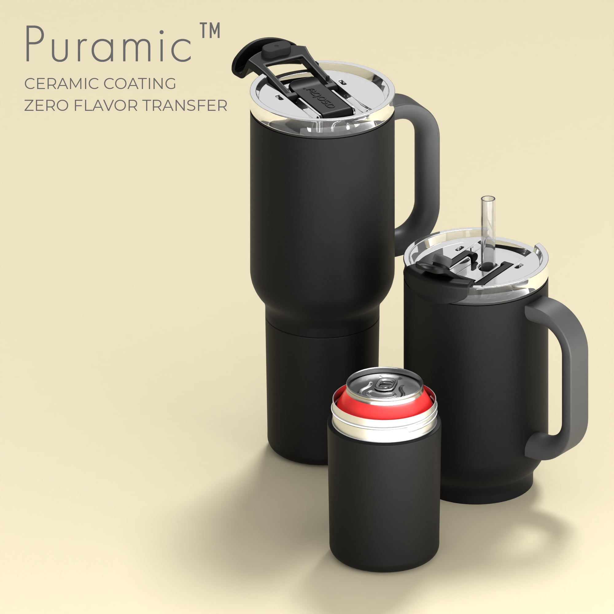 Asobu Duplex Puramic Multi Function 34oz Coffee and Beer Tumbler With Straw