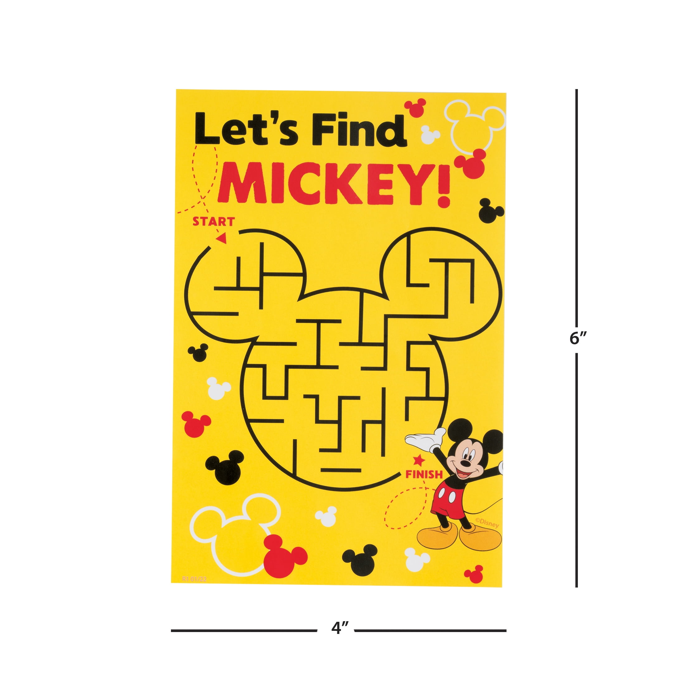 (2 pack) Mickey Mouse Party Favors for 8, 48 pieces