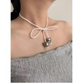 thumbnail image 4 of HAHDAXIA Colliers Cœur Dorés Collier Cœur Épais Collier Cœur Bouffant pour Femmes Collier Chaîne Serpent Collier Chevrons Collier Ras-du-Cou Épais pour Femmes Filles, 4 of 6