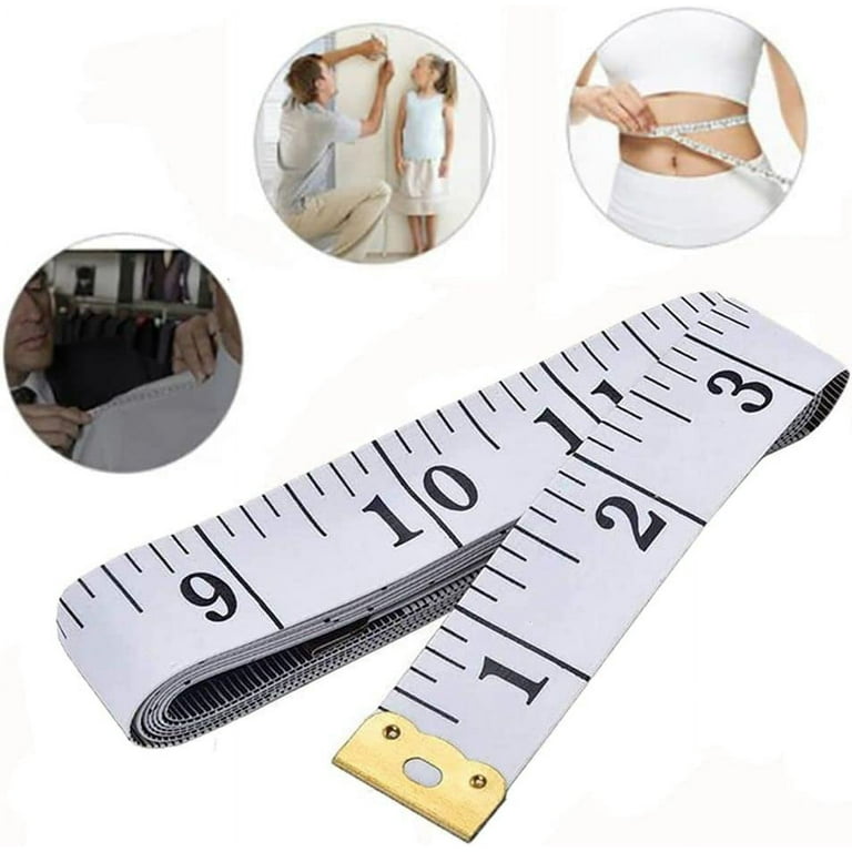 6 Pack Tape Measure Measuring Tape for Body Measurements, Retractable Small  Mini Soft Sewing Fabric Cloth Waist Tape Measure Body Measuring Tape,  150cm/60inch