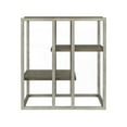thumbnail image 6 of Padena Metal Frame Wood End Table with 2 Shelves, 6 of 7